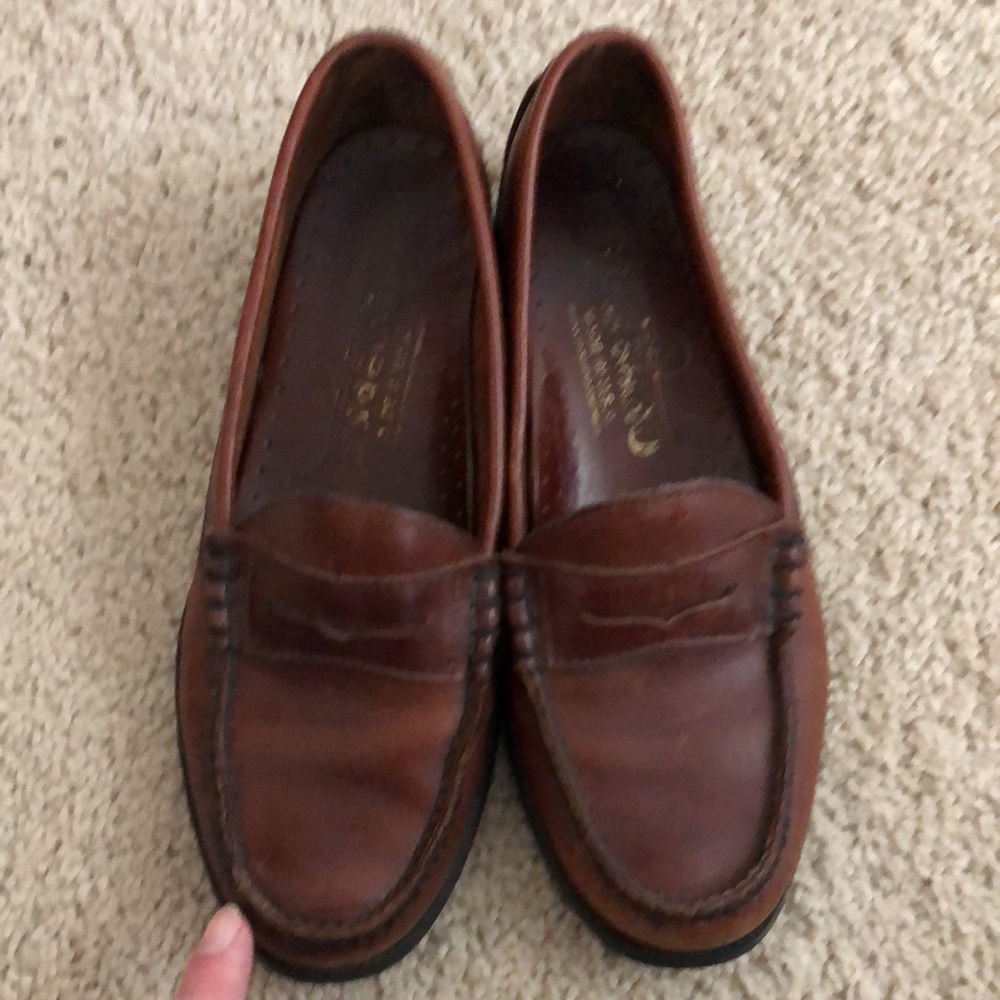 Sebago Brown Leather Loafers - Picture 12 of 13
